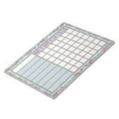 ADHD Productivity Planner Weekly Checklist Notitieblok (Schuin)