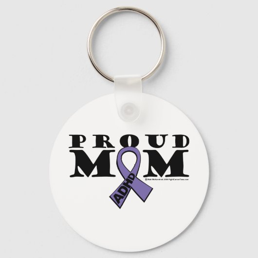 ADHD Proud Mam Sleutelhanger (Voorkant)