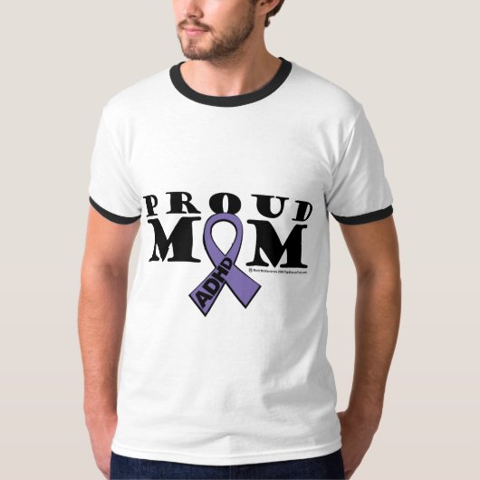 ADHD Proud Mam T-shirt (Voorkant)