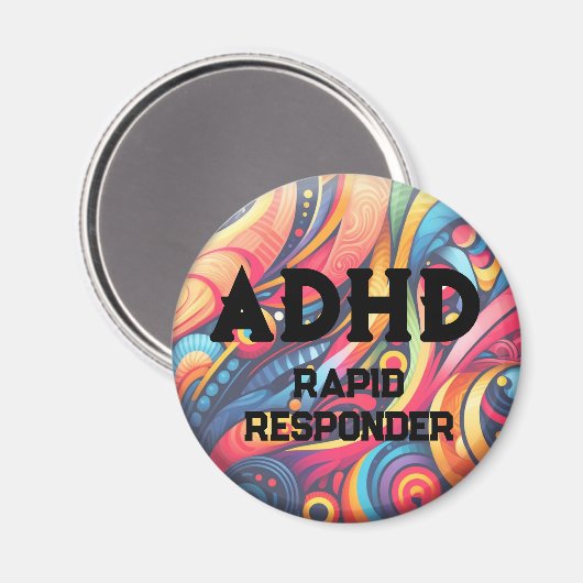 ADHD Rapid Responder Magnet (Voorkant / Achterkant)