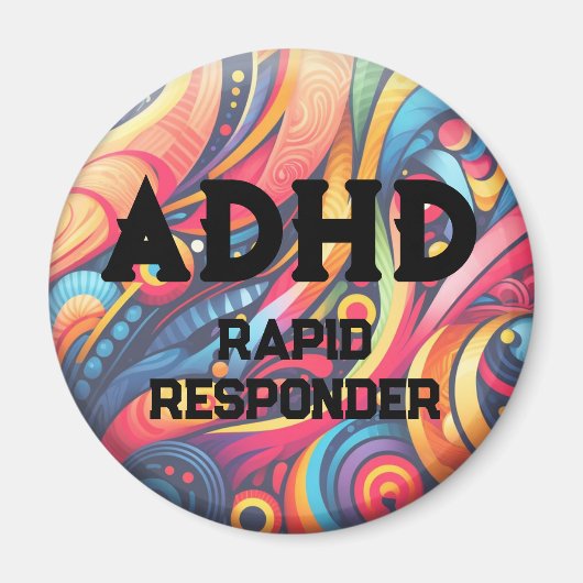 ADHD Rapid Responder Magnet (Voorkant)
