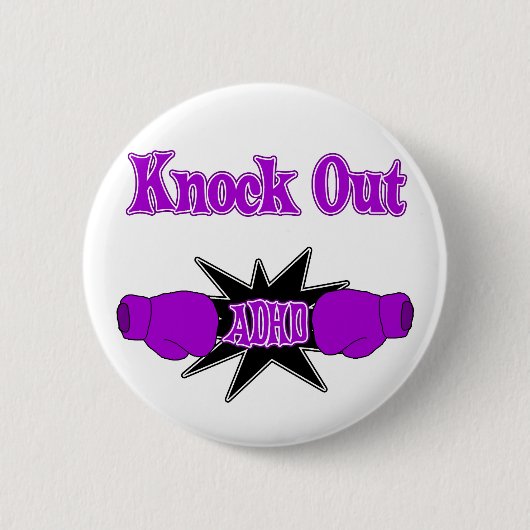 ADHD RONDE BUTTON 5,7 CM (Voorkant)