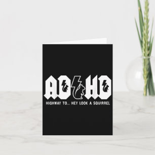 Adhd Snelweg Naar... Hé kijk, Een Eekhoorn. Adhd I Kaart