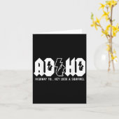 Adhd Snelweg Naar... Hé, Kijk Eens Een Eekhoorn. A Kaart (Gele Bloem)