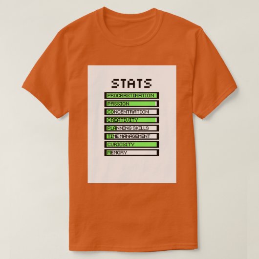 ADHD-stations 2 T-shirt (Design voorkant)