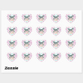 ADHD sticker met "ADHD Schattig" illustratie (Vel)
