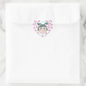 ADHD sticker met "ADHD Schattig" illustratie (Tas)