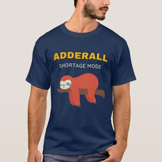 ADHD-stijlvolle sleuf T-shirt (Voorkant)