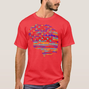 ADHD Superpower Brain 2 T-shirt