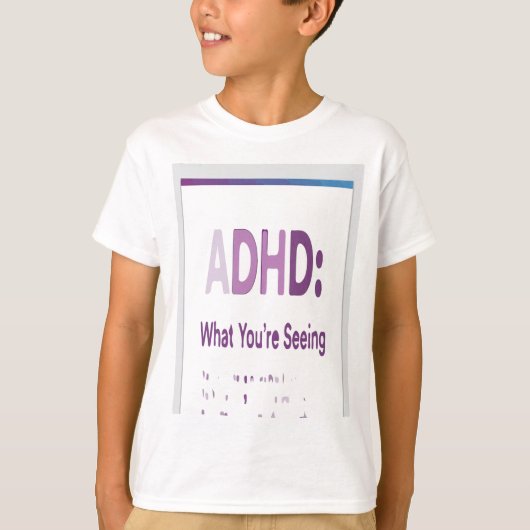 ADHD T-SHIRT (Voorkant)