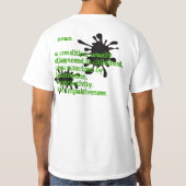 ADHD, tekort aan aandacht Hyperactiviteitsstoornis T-shirt (Achterkant)