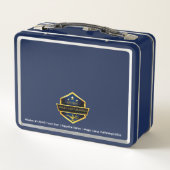 ADHD Track Ster | Metaal | Lunchbox (Achterkant)