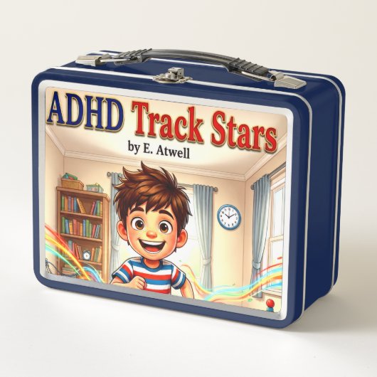 ADHD Track Ster | Metaal | Lunchbox (Voorkant)