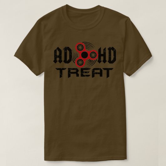 ADHD Treat Fidget Spinner Awareness for Parents Ki T-shirt (Design voorkant)