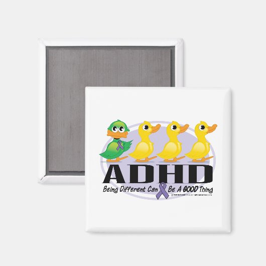 ADHD Ugly Ducking Magneet (Voorkant / Achterkant)