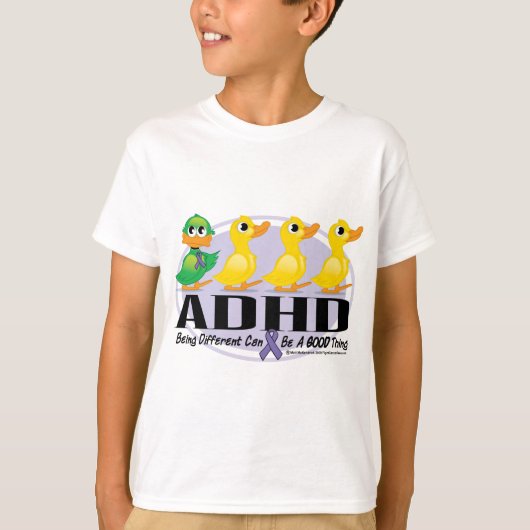 ADHD Ugly Ducking T-shirt (Voorkant)
