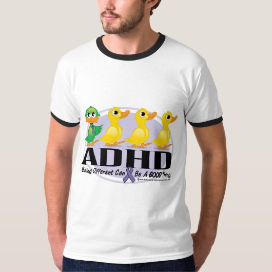 ADHD Ugly Ducking T-shirt (Voorkant)