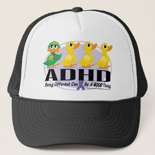 ADHD Ugly Ducking Trucker Pet (Voorkant)