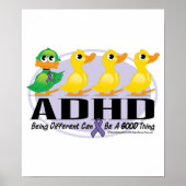 ADHD Ugly Duckling Poster (Voorkant)