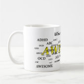 ADHD, VOEGT TOE, ONEVEN, GEWELDIGE KOFFIEMOK (Links)