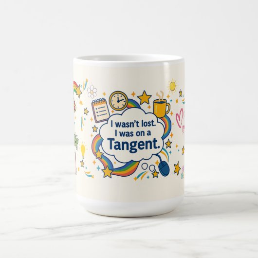 ADHD was ik niet kwijt. Ik was op tangens. Koffiemok (Center)