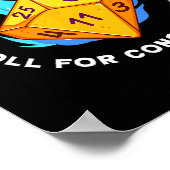 Adhdandd Roll For Concentration Adhd Awareness Fun Poster (Hoek)