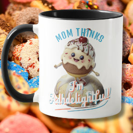 ADHDelightful Sundae Gepersonaliseerde ADHD Mok