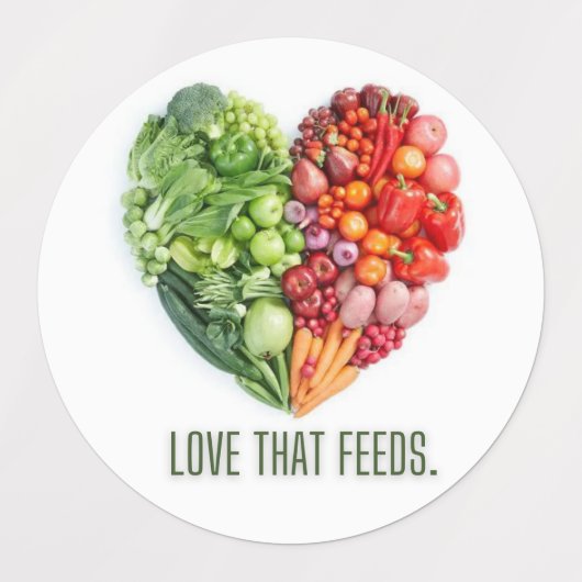 Adhesive labels for packaging or jars of food. (Design 2)