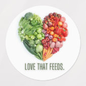 Adhesive labels for packaging or jars of food. (Design 1)