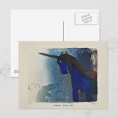 Adi Holzer Unicorn 1975 Briefkaart (Voorkant / Achterkant)