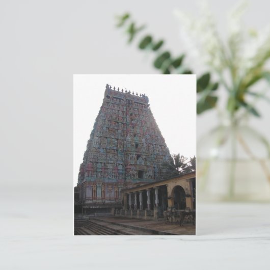 Adi Kumbeswarar Temple Briefkaart (Staand voorkant)
