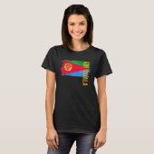 Adi quala Eritrea voor Eritrese Mannen vrouwen en  T-shirt (Voorkant volledig)
