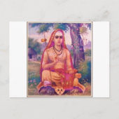 Adi Shankara Briefkaart (Voorkant)