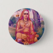 Adi Shankara Ronde Button 5,7 Cm (Voorkant)