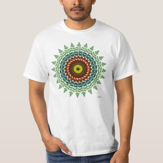 Adiantum Mandala T-shirt (Voorkant)
