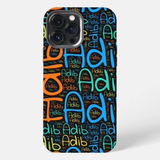 Adib iPhone Hoesje (Achterkant)