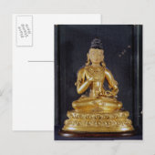Adibuddha Vajrasattva zit in meditatie Briefkaart (Voorkant / Achterkant)