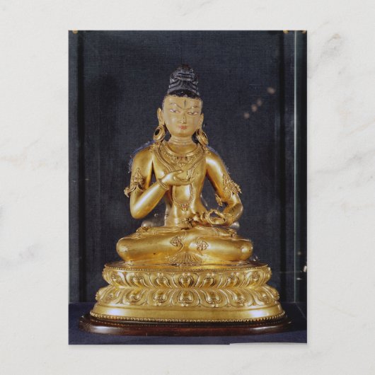 Adibuddha Vajrasattva zit in meditatie Briefkaart (Voorkant)