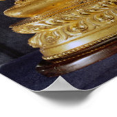 Adibuddha Vajrasattva zit in meditatie Poster (Hoek)