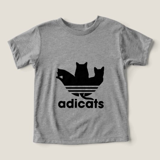 adicats grappige hardlopende parodie kat (Design voorkant)