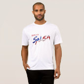 Adicto a salsa Puerto Rico T-shirt (Voorkant volledig)