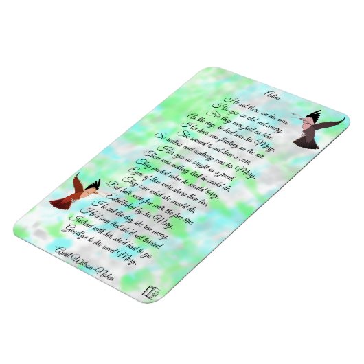 Adieu Poem Magneet (Linkerzijde)