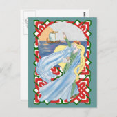 Adieu van Viking Briefkaart (Voorkant / Achterkant)