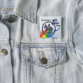 AdInk Big Deal Button, rismstijl Vierkante Button 5,1 Cm (In situ)