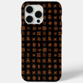 Adinkra Afrikaanse symbolen etnisch ontwerp Case-Mate iPhone Case (Achterkant)