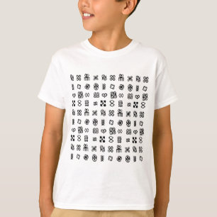 Adinkra Afrikaanse symbolen T-shirt