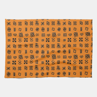 Adinkra Afrikaanse symbolen Theedoek