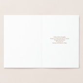 Adinkra Afrikaanse Vaderdag wenskaart Folie Kaarten (Binnen)