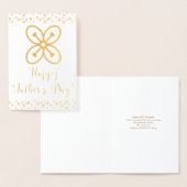 Adinkra Afrikaanse Vaderdag wenskaart Folie Kaarten (Display)