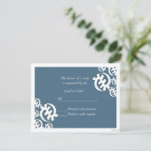 adinkra gye nyame (met uitzondering van God) agate RSVP Kaartje (Staand voorkant)